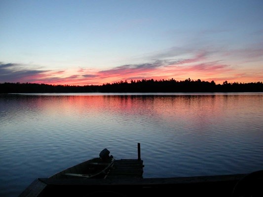 Sunrise over Lake Nipissing